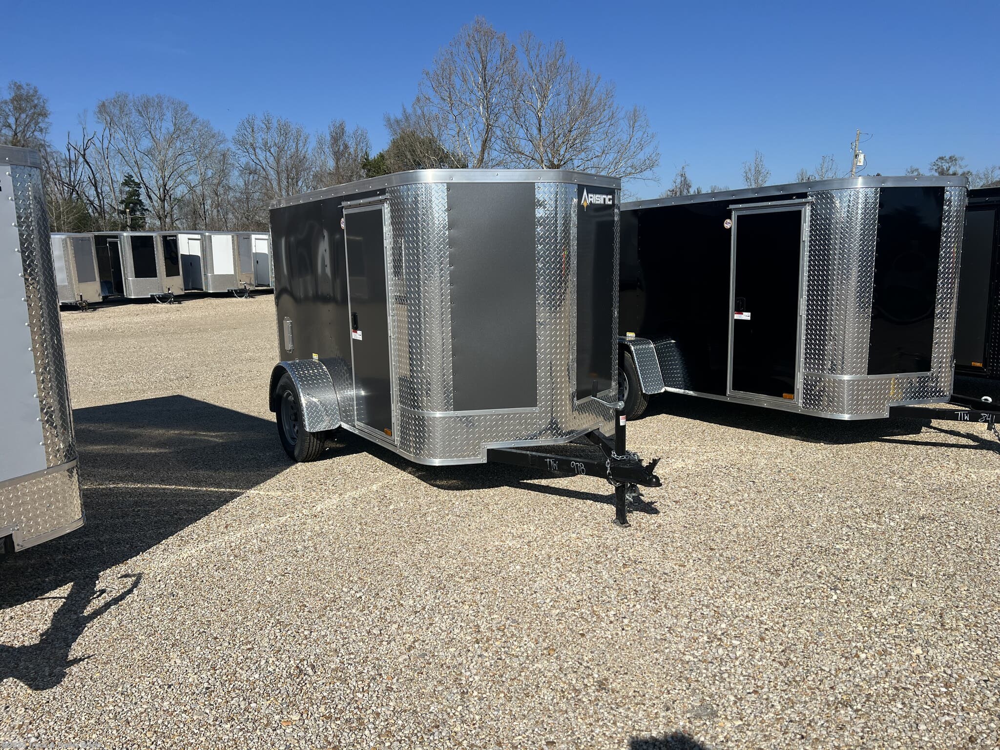 2026 Arising 5' x 8' Single Axle Enclosed