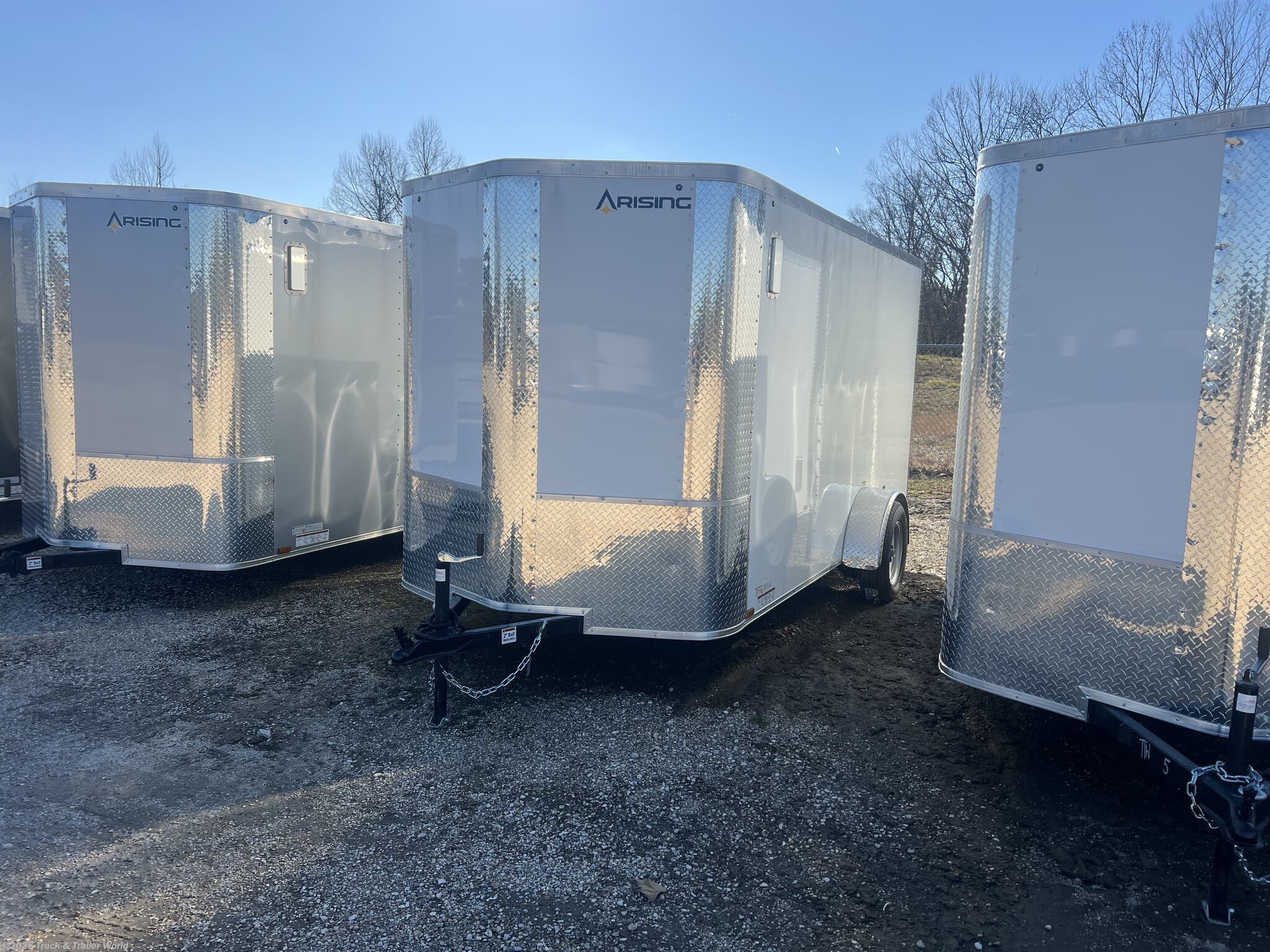 2025 Arising 6' x 12' Single Axle Enclosed - New Cargo Trailer for sale by Truck & Trailer World in Denham Springs, Louisiana