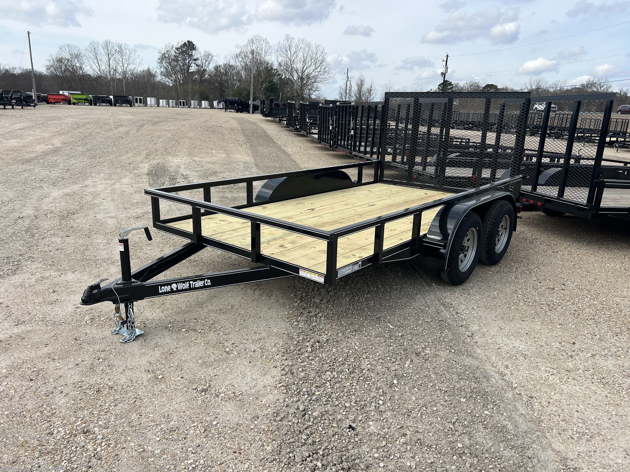 2026 Lone Wolf Trailers 77' x 12' Tandem Axle Utility