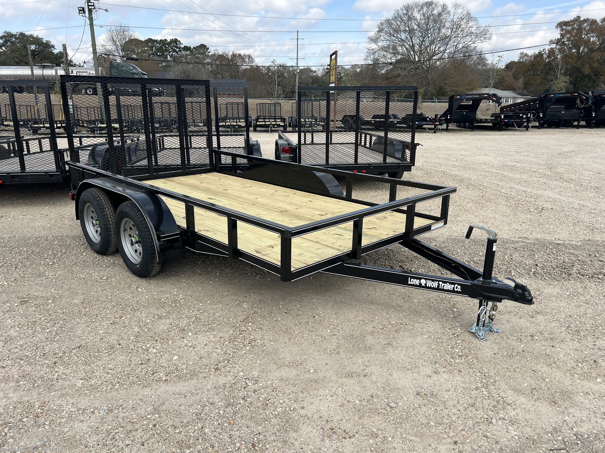 2026 Lone Wolf Trailers 77' x 12' Tandem Axle Utility - New Utility Trailer for sale by Truck & Trailer World in Denham Springs, Louisiana