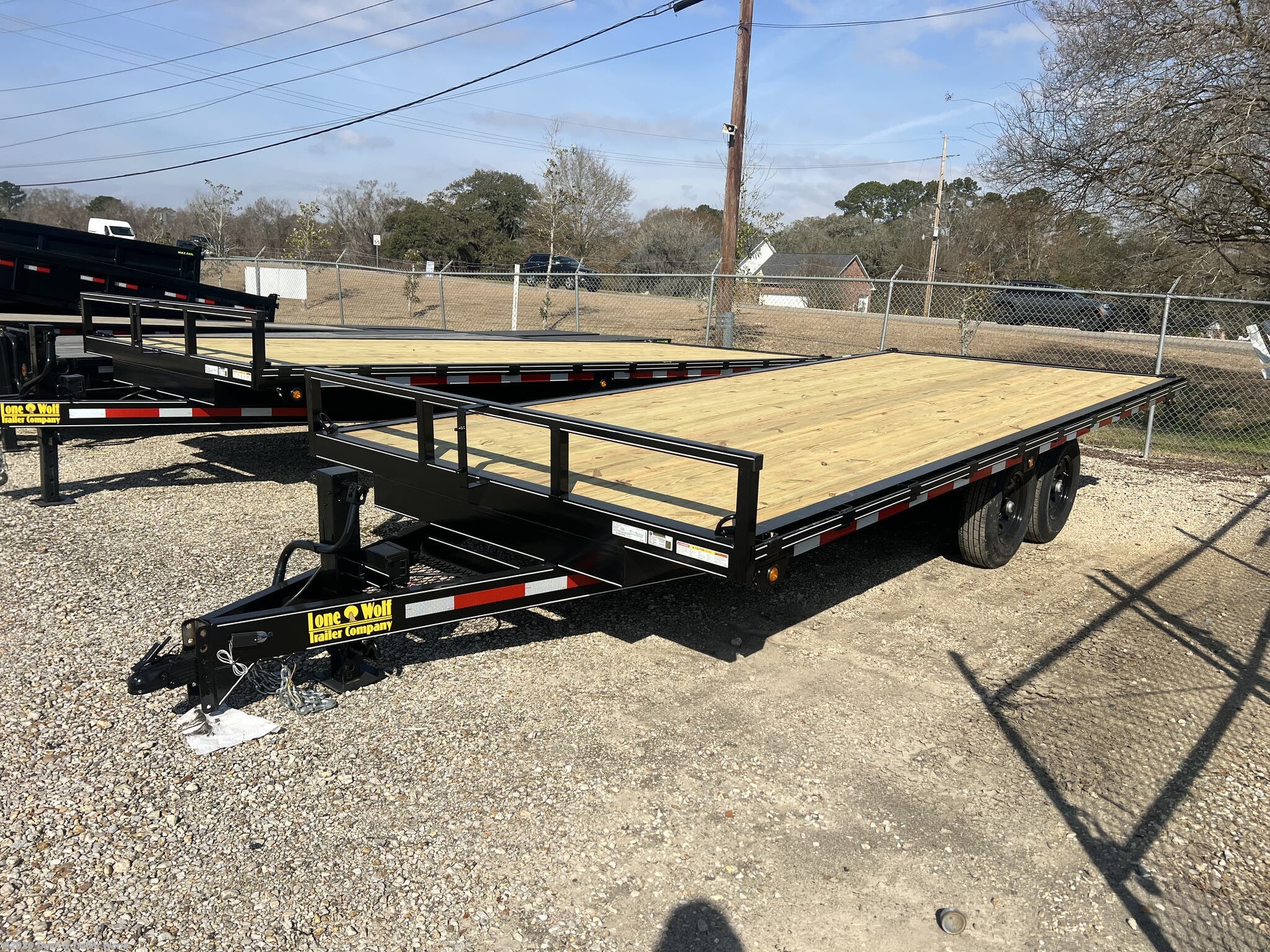 2026 Lone Wolf Trailers 102" x 20' Tandem Axle Deckover - New Deckover/Flat Deck Trailer for sale by Truck & Trailer World in Denham Springs, Louisiana