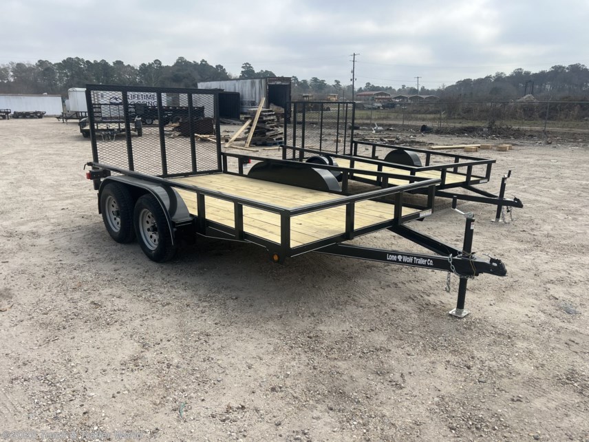 New 2026 Lone Wolf Trailers 77' x 12' Tandem Axle Utility available in Denham Springs, Louisiana