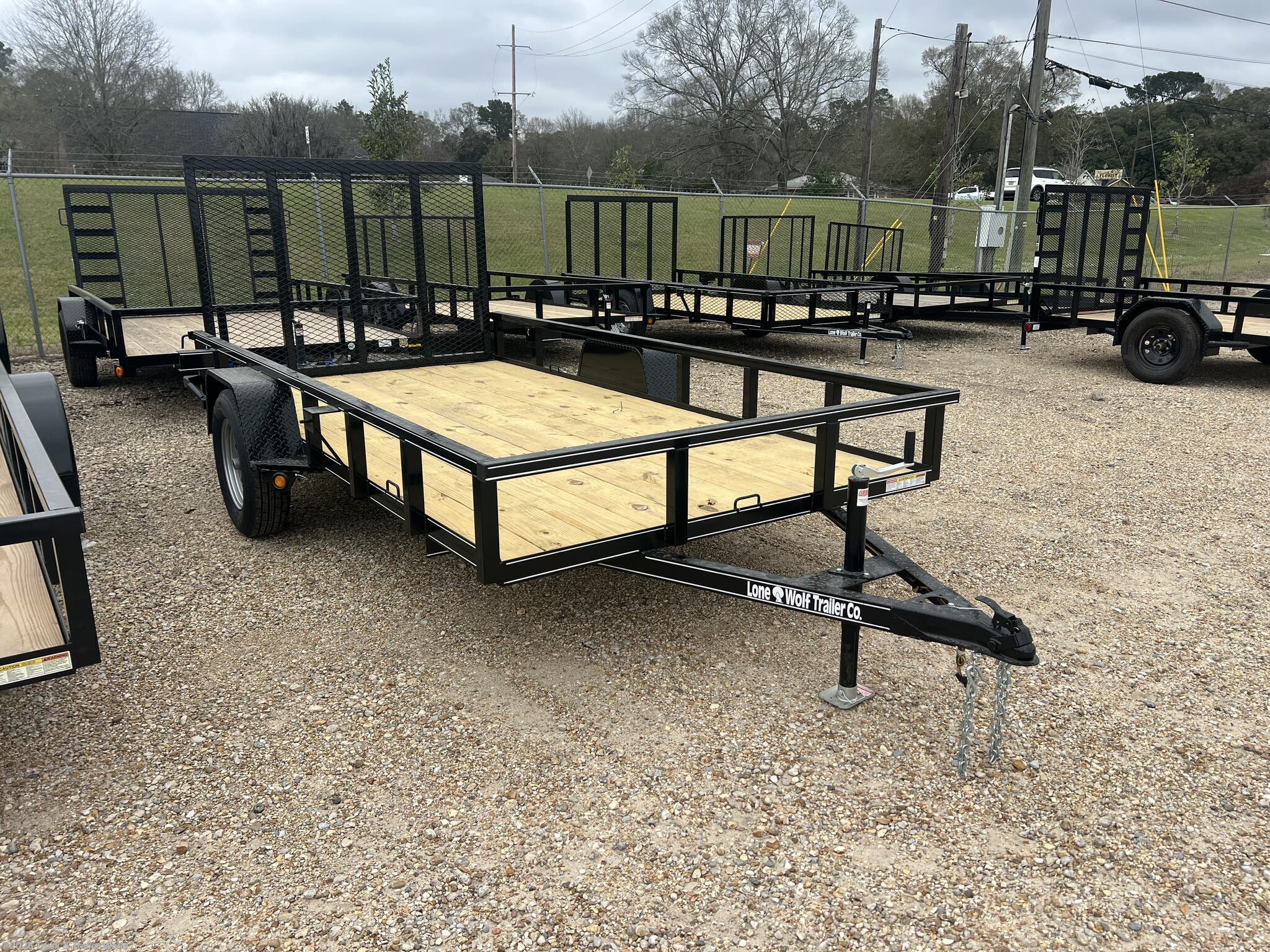 2026 Lone Wolf Trailers 6' x 12' Single Axle Heavy Duty Utility