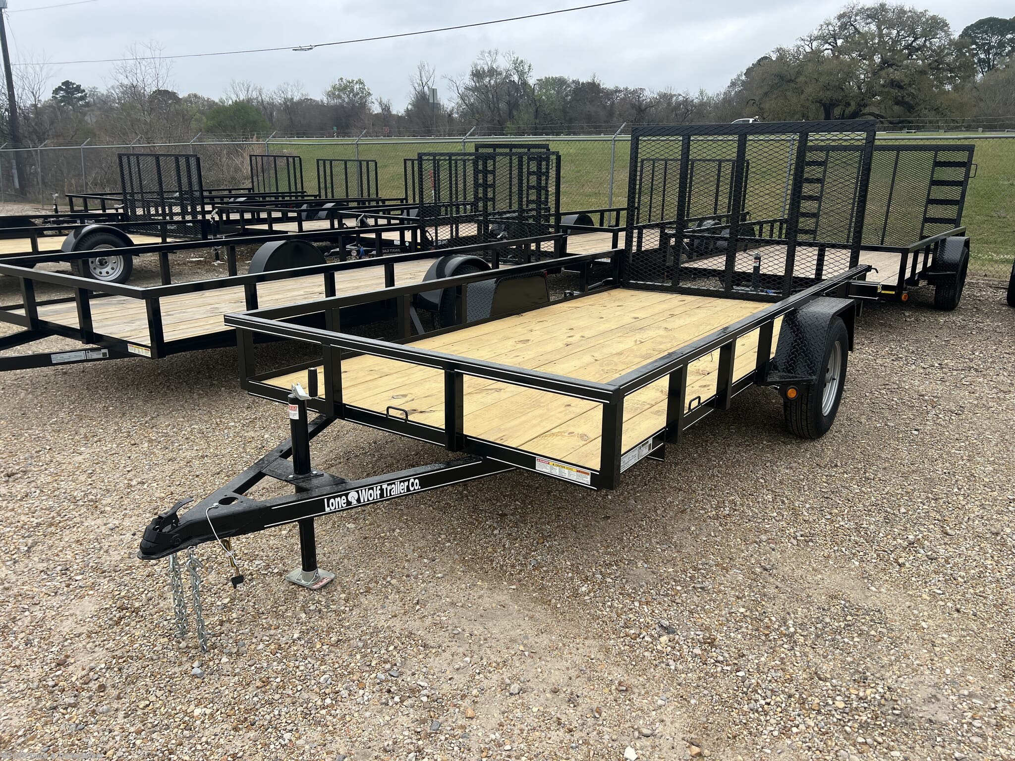 2026 Lone Wolf Trailers 6' x 12' Single Axle Heavy Duty Utility - New Utility Trailer for sale by Truck & Trailer World in Denham Springs, Louisiana