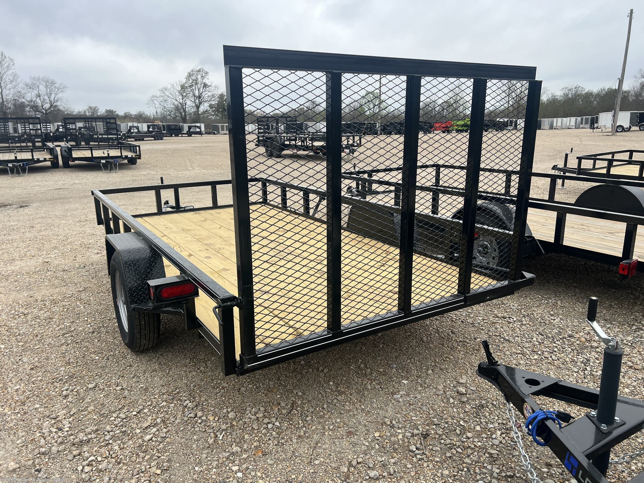 2026 6' x 12' Single Axle Heavy Duty Utility by Lone Wolf Trailers from Truck & Trailer World in Denham Springs, Louisiana