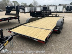 2026 Lone Wolf Trailers 83" x 20' Tandem Axle Carhauler - New Utility Trailer for sale by Truck & Trailer World in Denham Springs, Louisiana