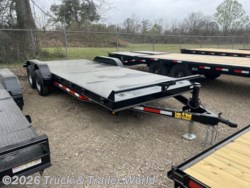 2026 Lone Wolf Trailers 83" x 20' Tandem Axle Carhauler - New Utility Trailer for sale by Truck & Trailer World in Denham Springs, Louisiana