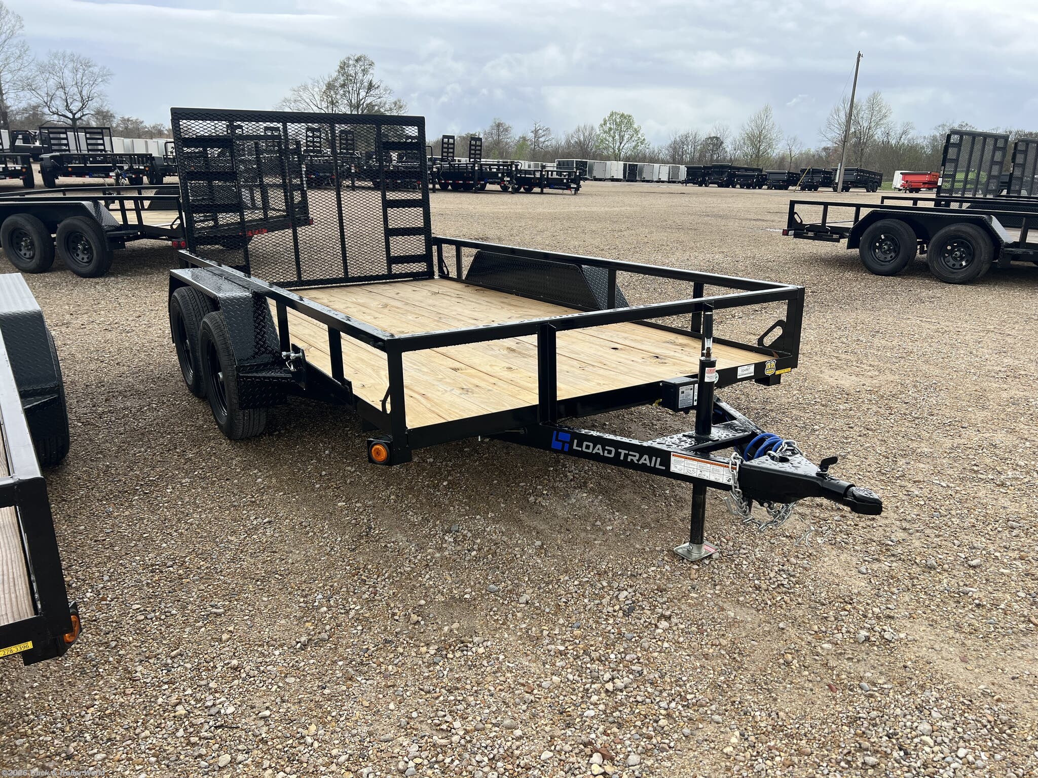 2026 Load Trail UE 77" x 12' Tandem Axle Utility Trailer