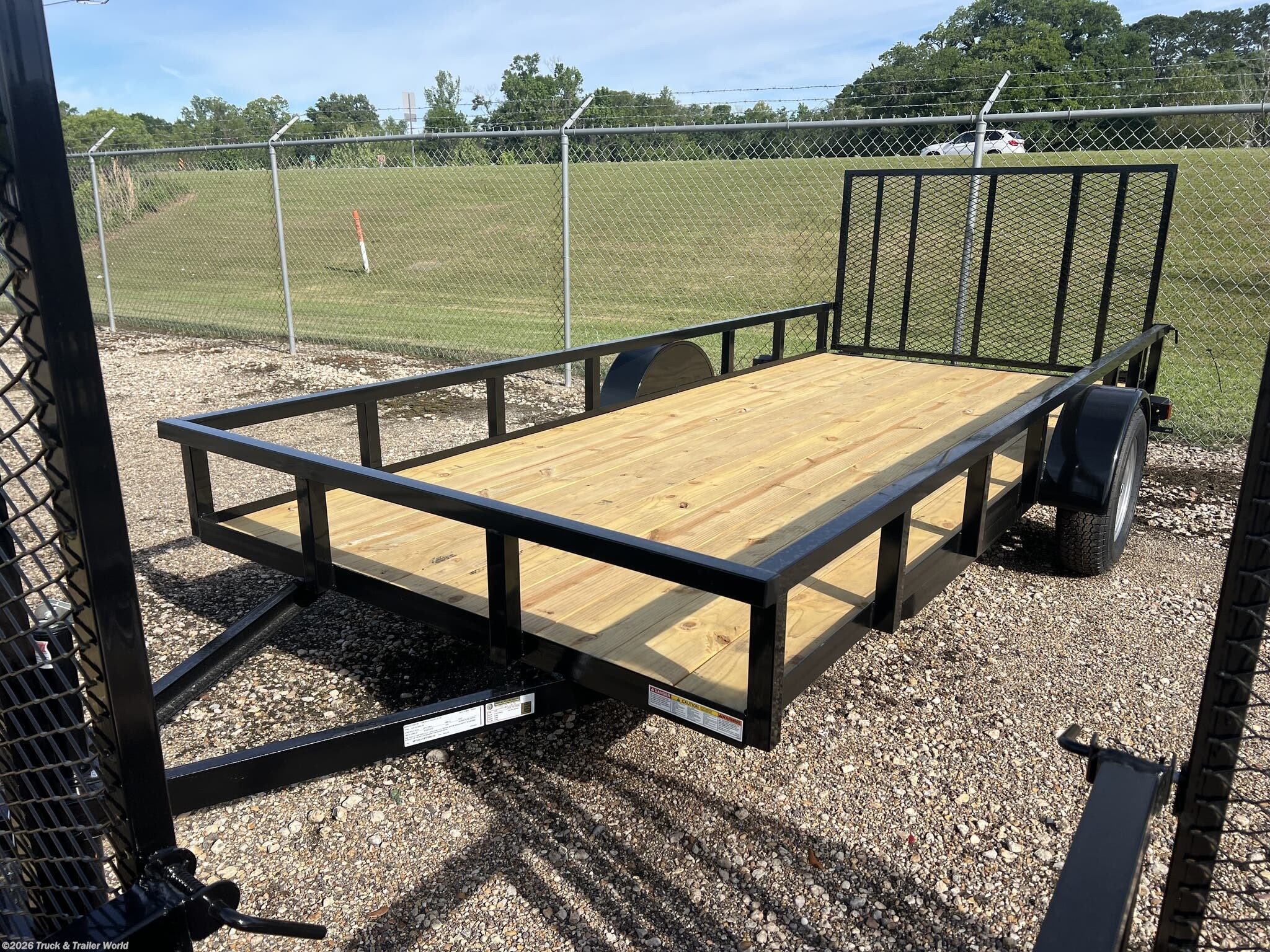 2026 Lone Wolf Trailers 6' x 14' Single Axle Utility - New Utility Trailer for sale by Truck & Trailer World in Denham Springs, Louisiana