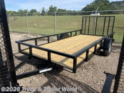 2026 Lone Wolf Trailers 6' x 14' Single Axle Utility - New Utility Trailer for sale by Truck & Trailer World in Denham Springs, Louisiana