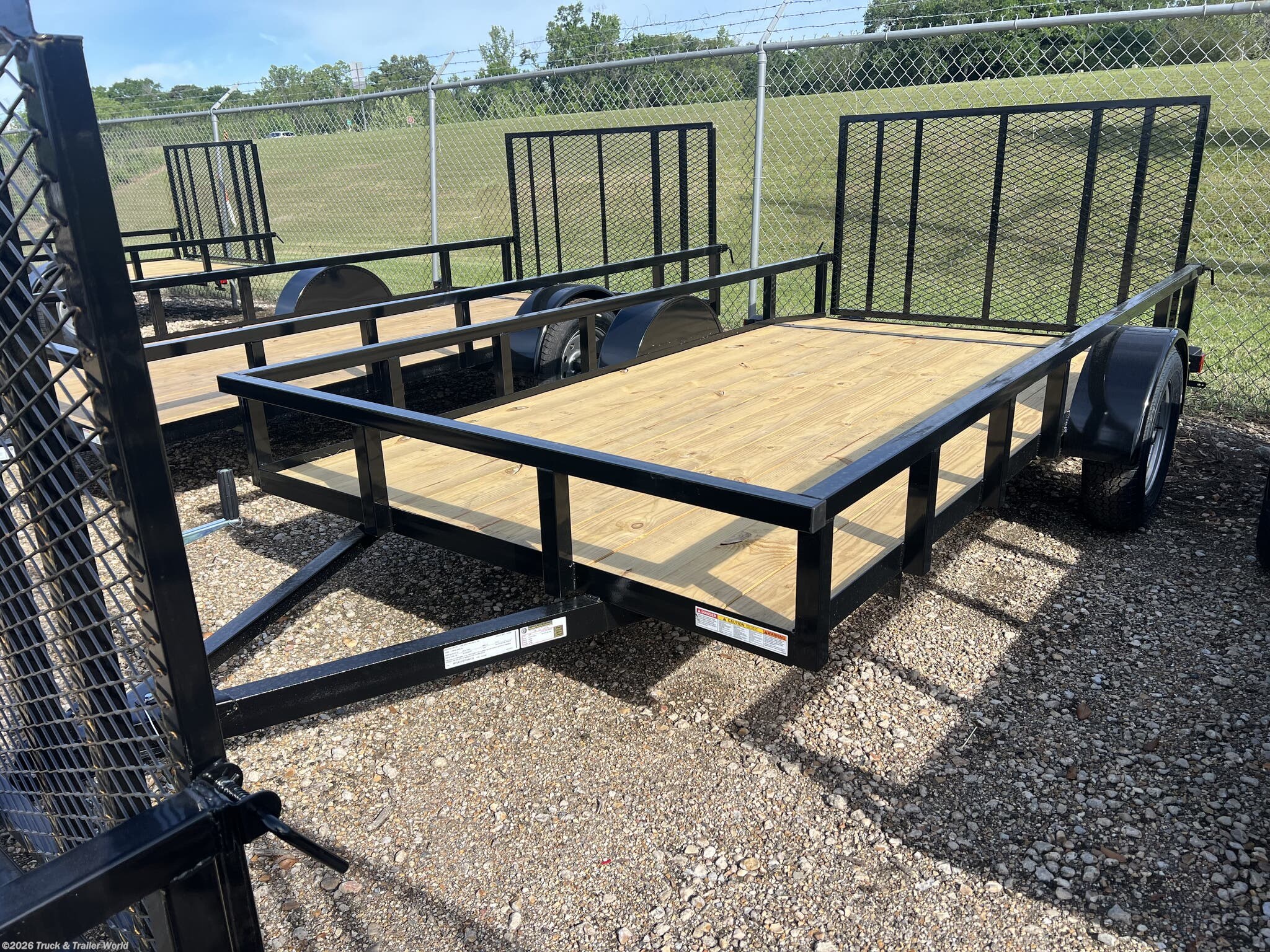 2026 Lone Wolf Trailers 6' x 12' Single Axle Utility - New Utility Trailer for sale by Truck & Trailer World in Denham Springs, Louisiana