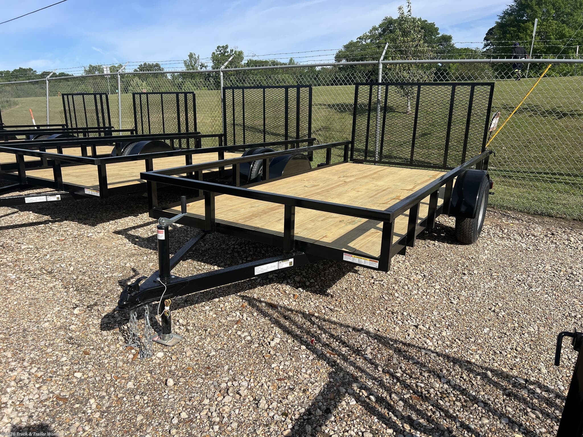 2026 Lone Wolf Trailers 6' x 12' Single Axle Utility - New Utility Trailer for sale by Truck & Trailer World in Denham Springs, Louisiana