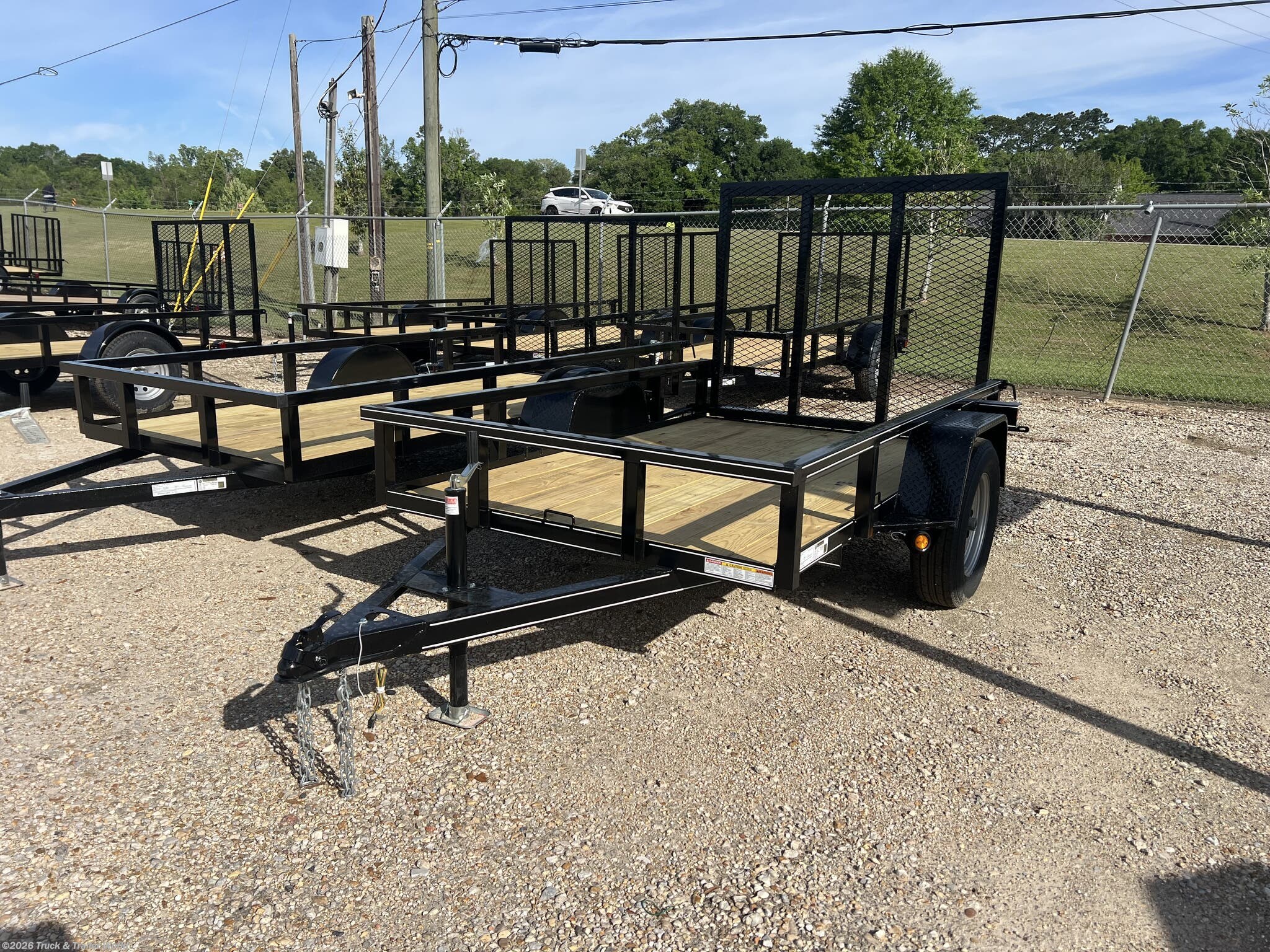 2026 Lone Wolf Trailers 5' x 8' Single Axle Heavy Duty Utility - New Utility Trailer for sale by Truck & Trailer World in Denham Springs, Louisiana