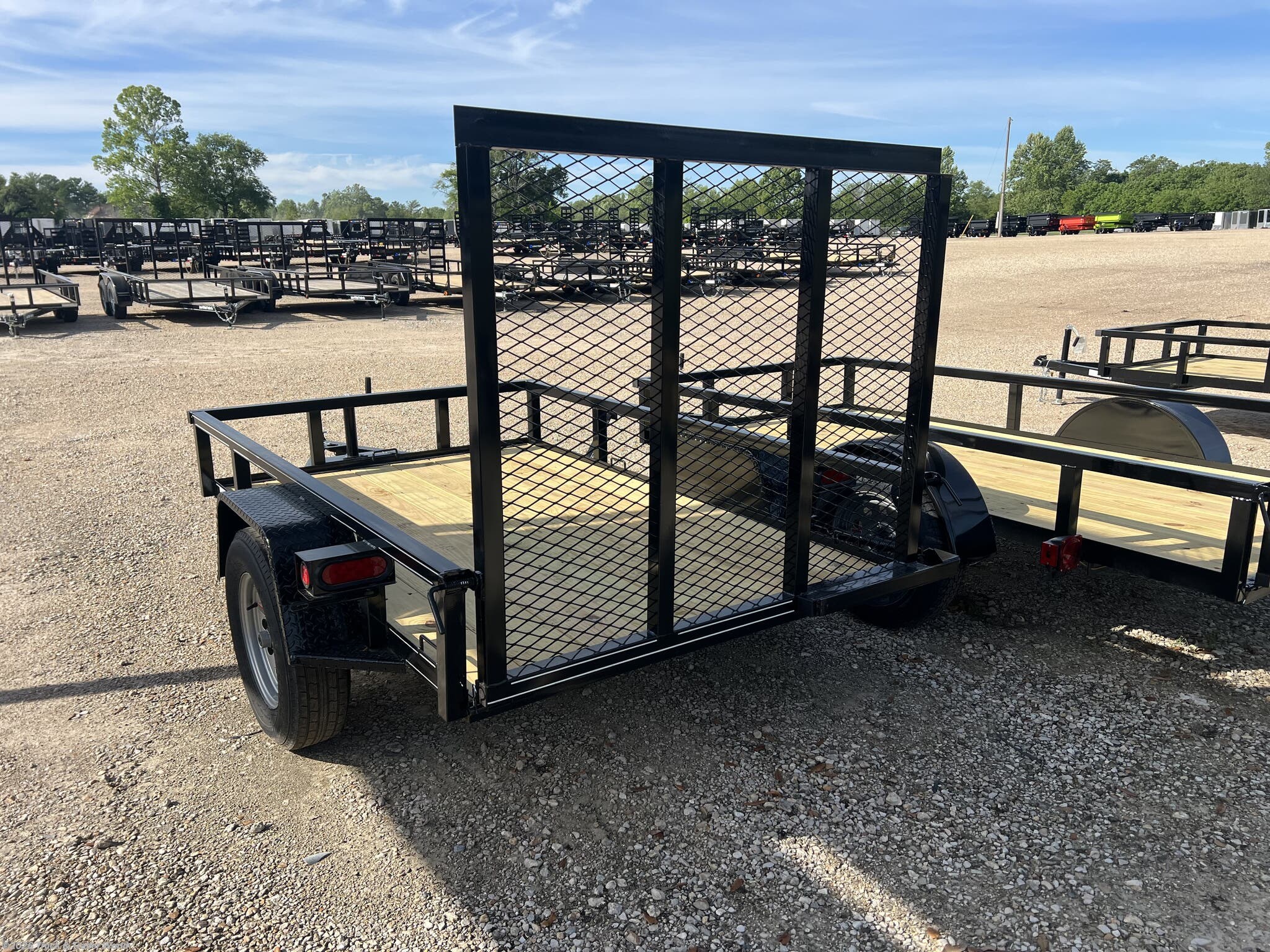 2026 5' x 8' Single Axle Heavy Duty Utility by Lone Wolf Trailers from Truck & Trailer World in Denham Springs, Louisiana