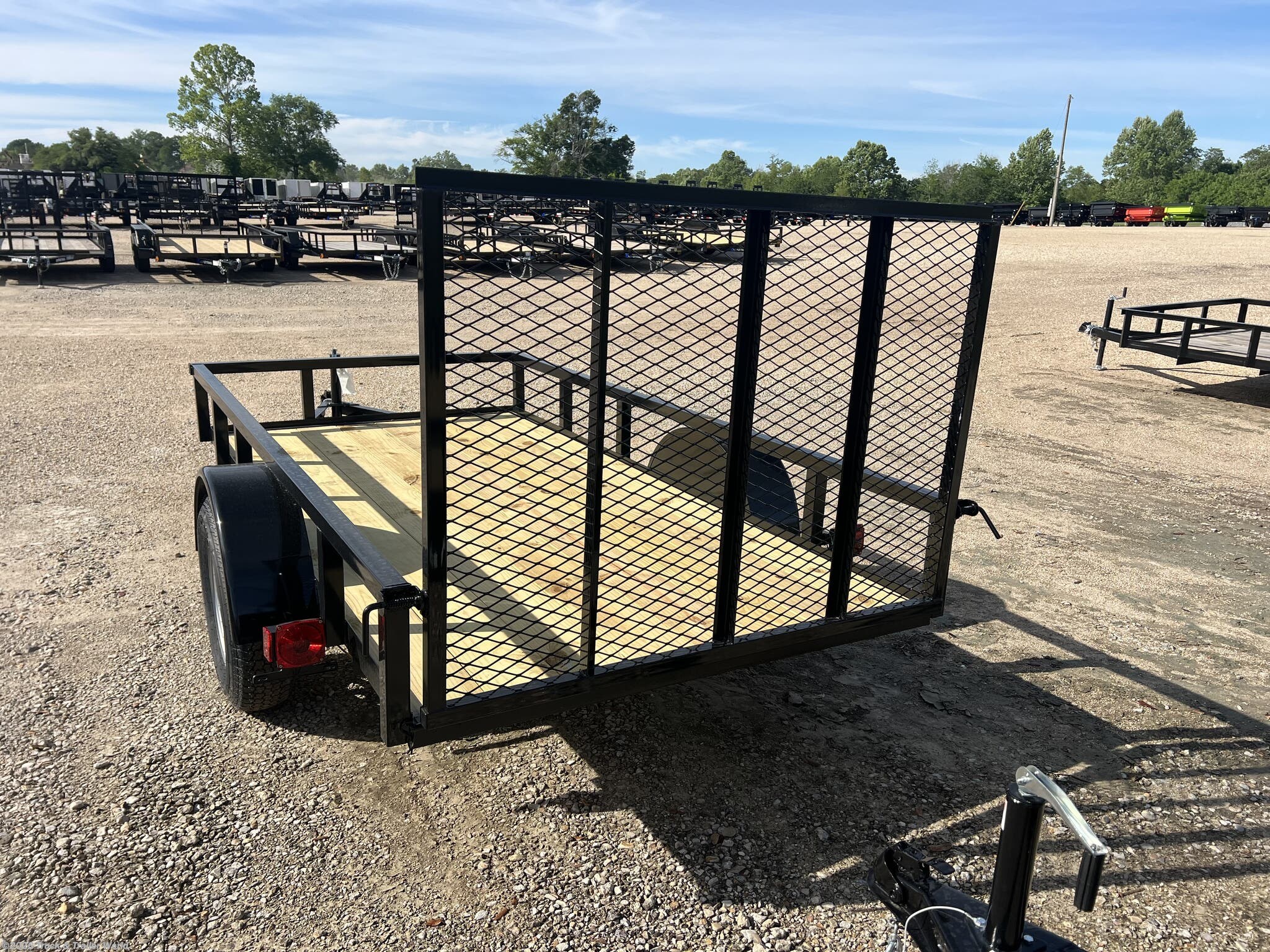 New 2026 Lone Wolf Trailers 5' x 10' Single Axle Utility available in Denham Springs, Louisiana