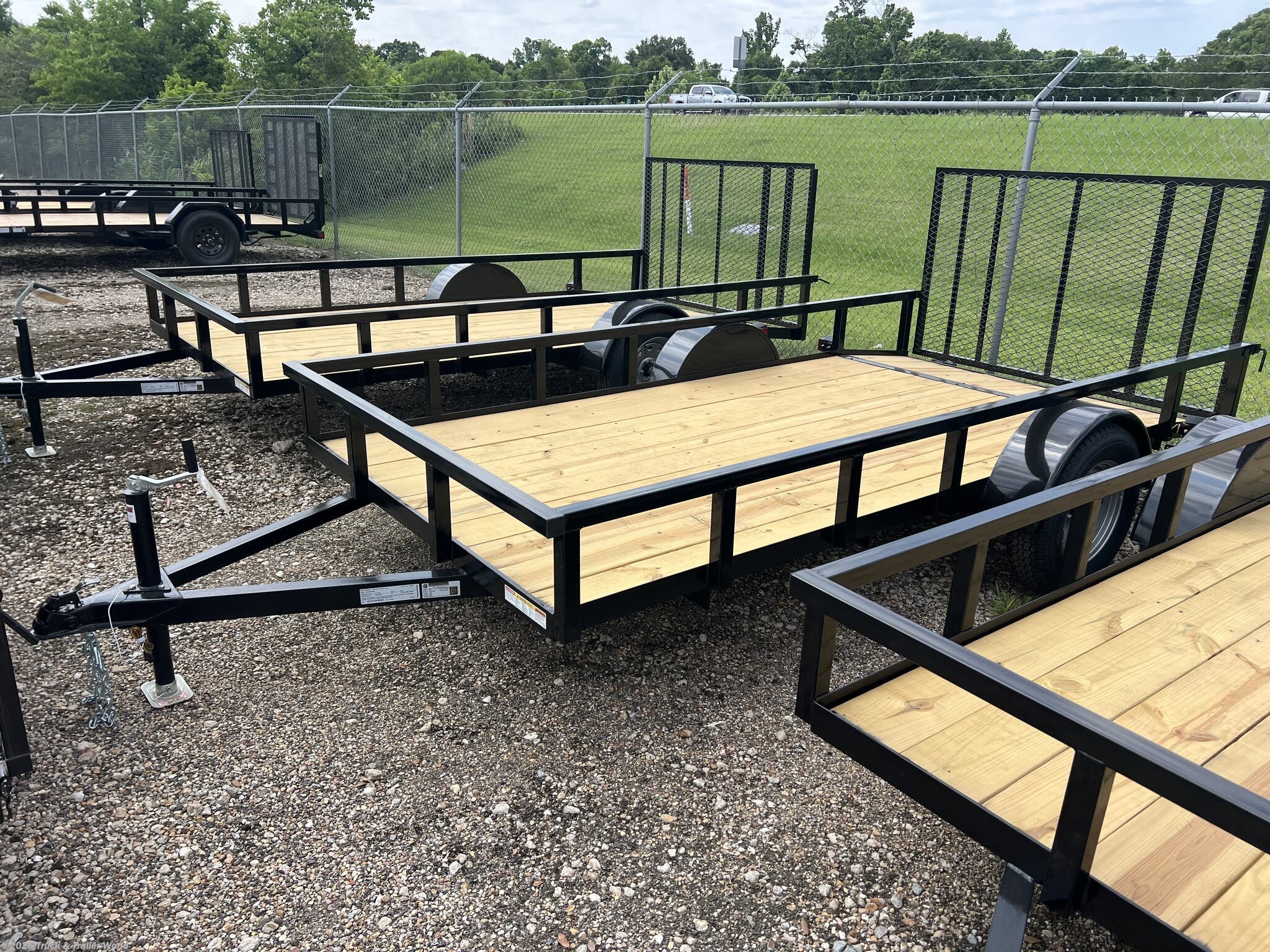 2026 Lone Wolf Trailers 6' x 12' Single Axle Utility