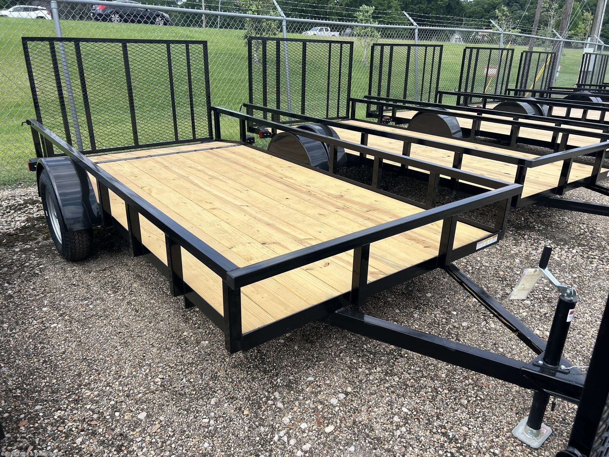 2026 Lone Wolf Trailers 6' x 12' Single Axle Utility - New Utility Trailer for sale by Truck & Trailer World in Denham Springs, Louisiana