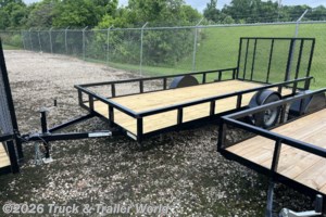 2026 Lone Wolf Trailers 6' x 14' Single Axle Utility