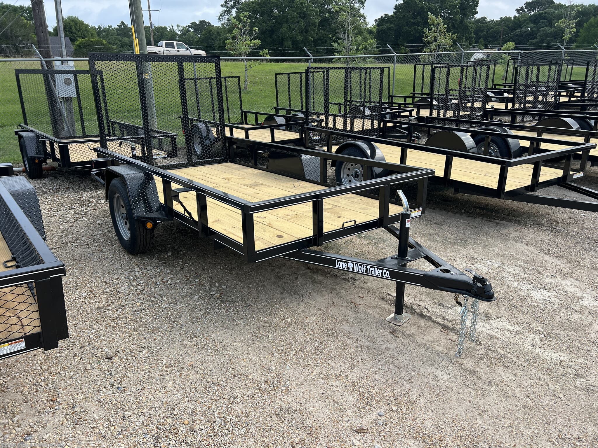 2026 Lone Wolf Trailers 5' x 10' Single Axle Heavy Duty Utility - New Utility Trailer for sale by Truck & Trailer World in Denham Springs, Louisiana