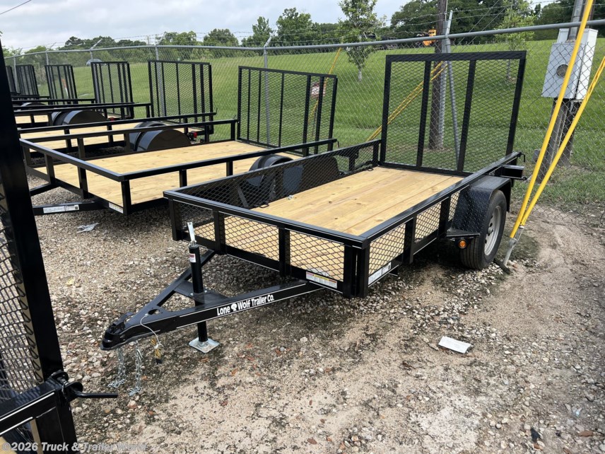 New 2026 Lone Wolf Trailers 5' x 10' Single Axle Heavy Duty Utility available in Denham Springs, Louisiana