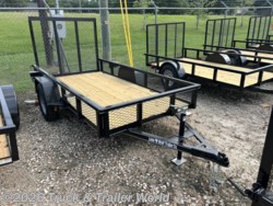 2026 Lone Wolf Trailers 5' x 10' Single Axle Heavy Duty Utility - New Utility Trailer for sale by Truck & Trailer World in Denham Springs, Louisiana