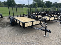 2026 Lone Wolf Trailers 6' x 12' Single Axle Heavy Duty Utility - New Utility Trailer for sale by Truck & Trailer World in Denham Springs, Louisiana