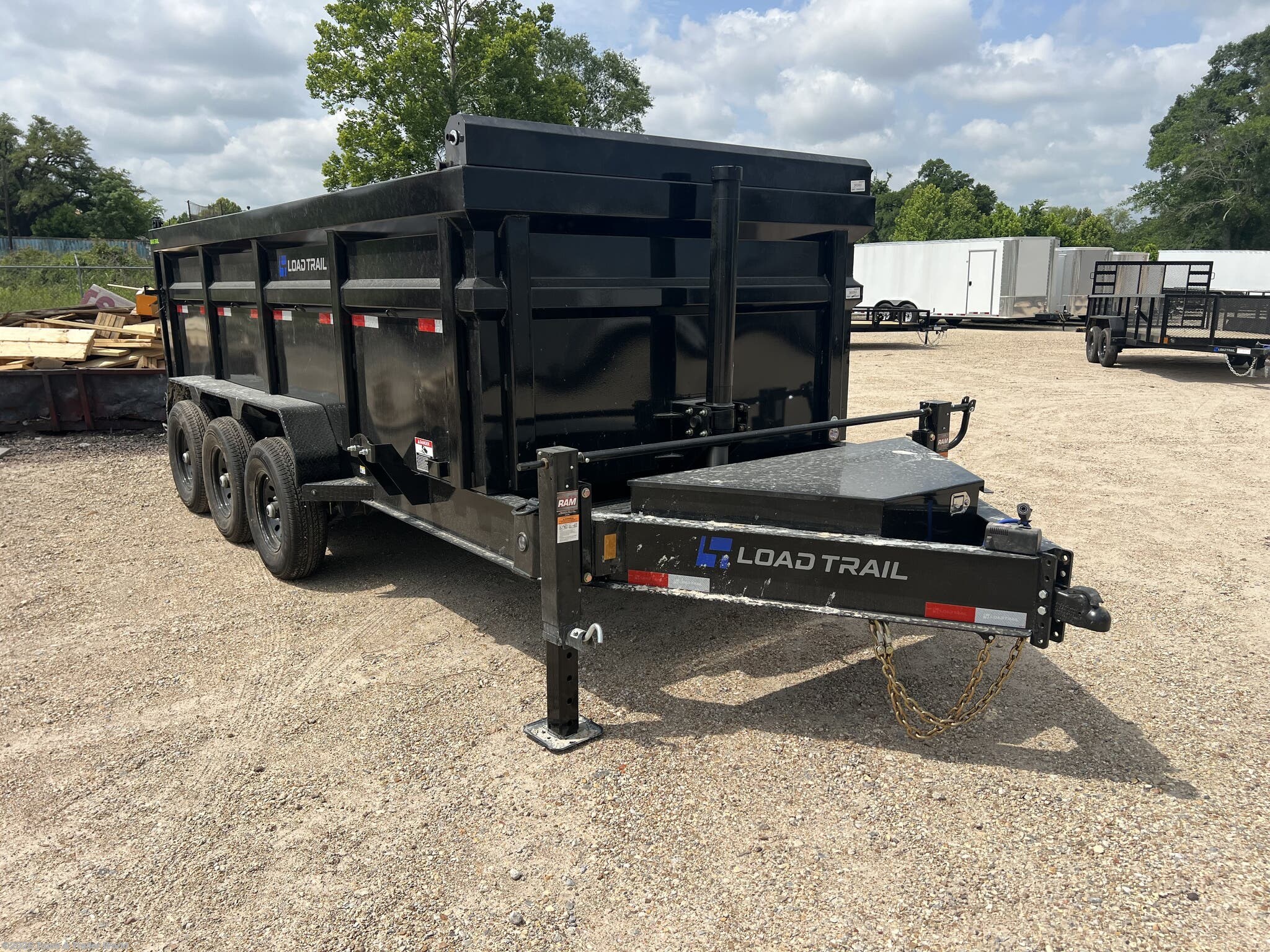 New 2026 Load Trail DL 83" x 16' Triple Axle Dump Low-Pro Dump Trailer available in Denham Springs, Louisiana