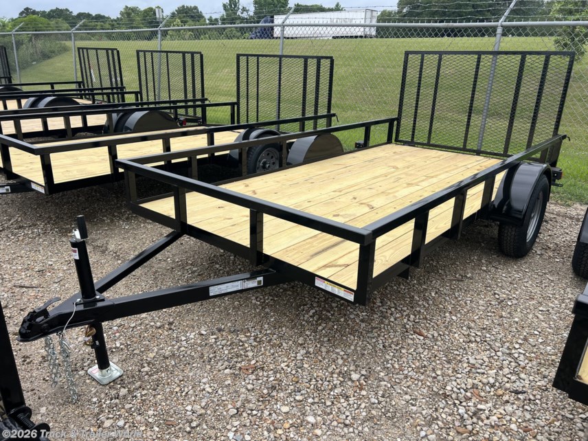New 2026 Lone Wolf Trailers 6' x 12' Single Axle Utility available in Denham Springs, Louisiana