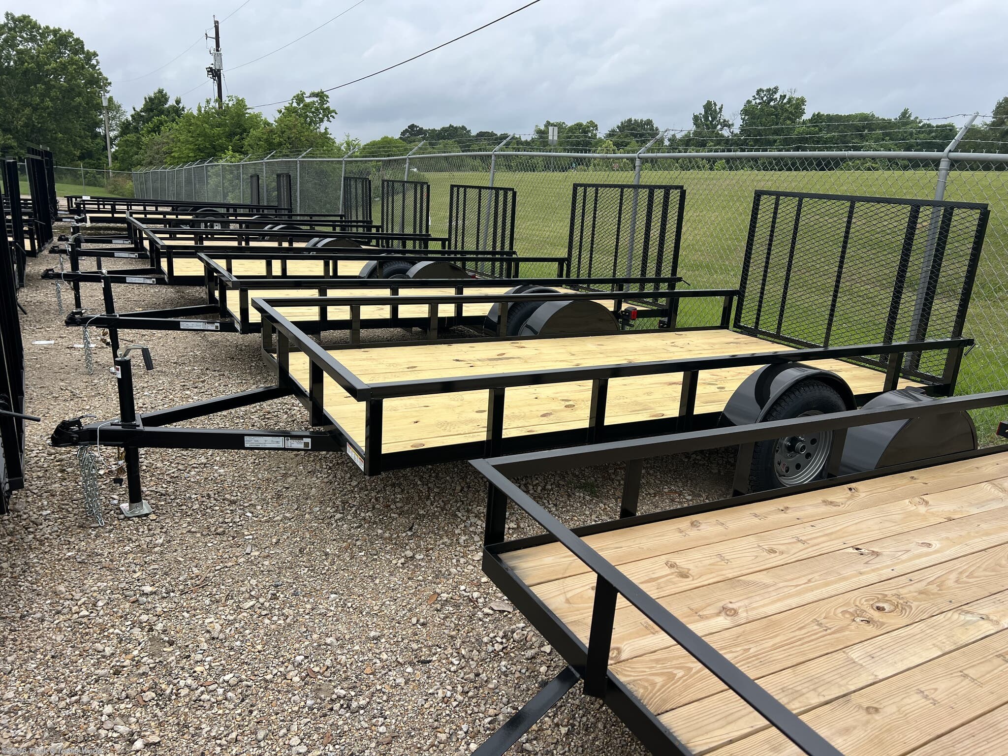 2026 Lone Wolf Trailers 6' x 12' Single Axle Utility - New Utility Trailer for sale by Truck & Trailer World in Denham Springs, Louisiana