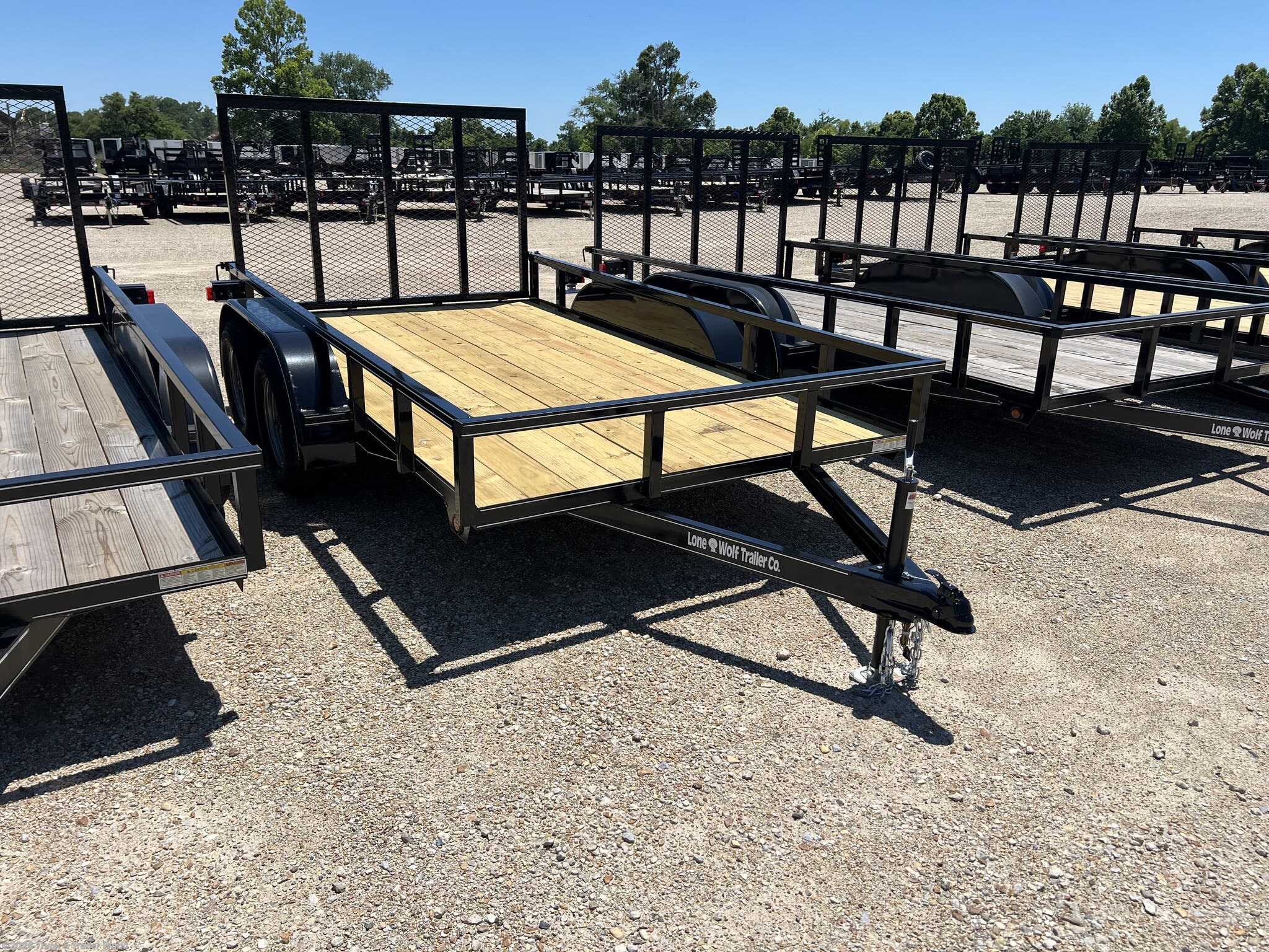 2026 Lone Wolf Trailers 77' x 12' Tandem Axle Utility