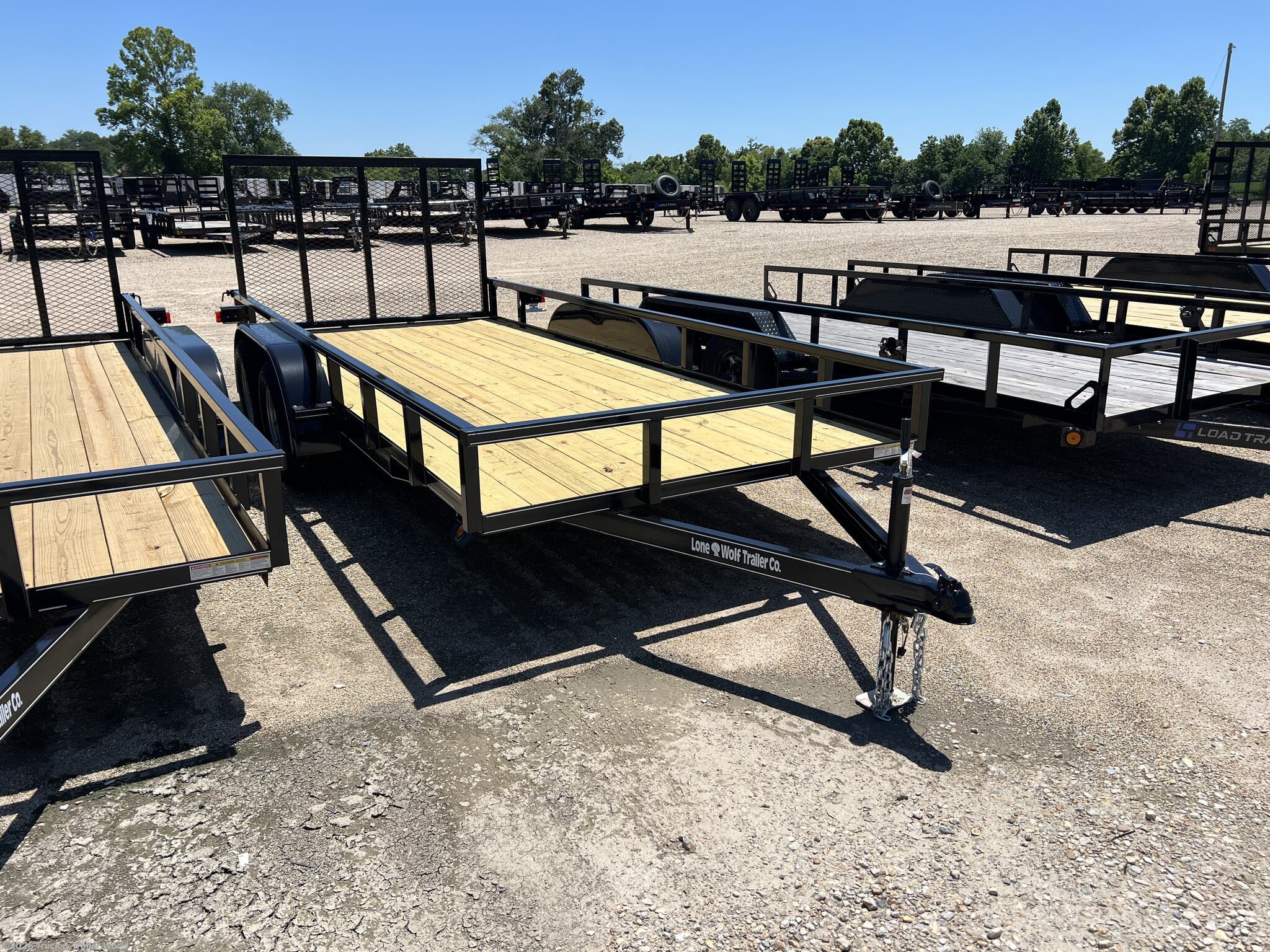 2026 Lone Wolf Trailers 77' x 14' Tandem Axle Utility