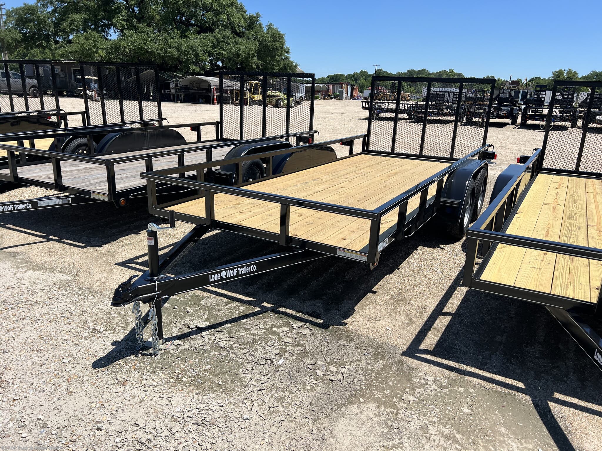 2026 Lone Wolf Trailers 77' x 14' Tandem Axle Utility