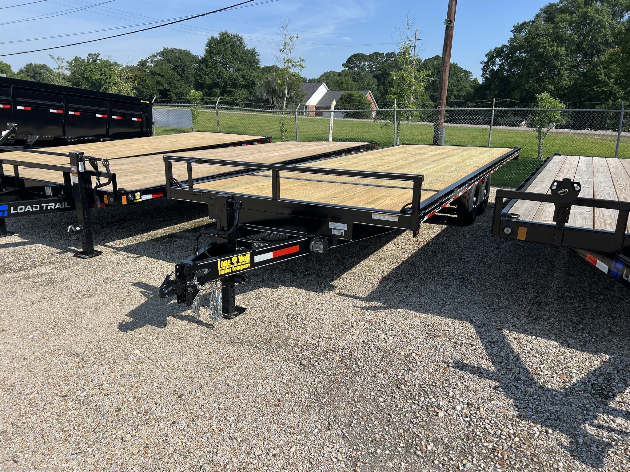 2026 Lone Wolf Trailers 102" x 24' Tandem Axle Deckover