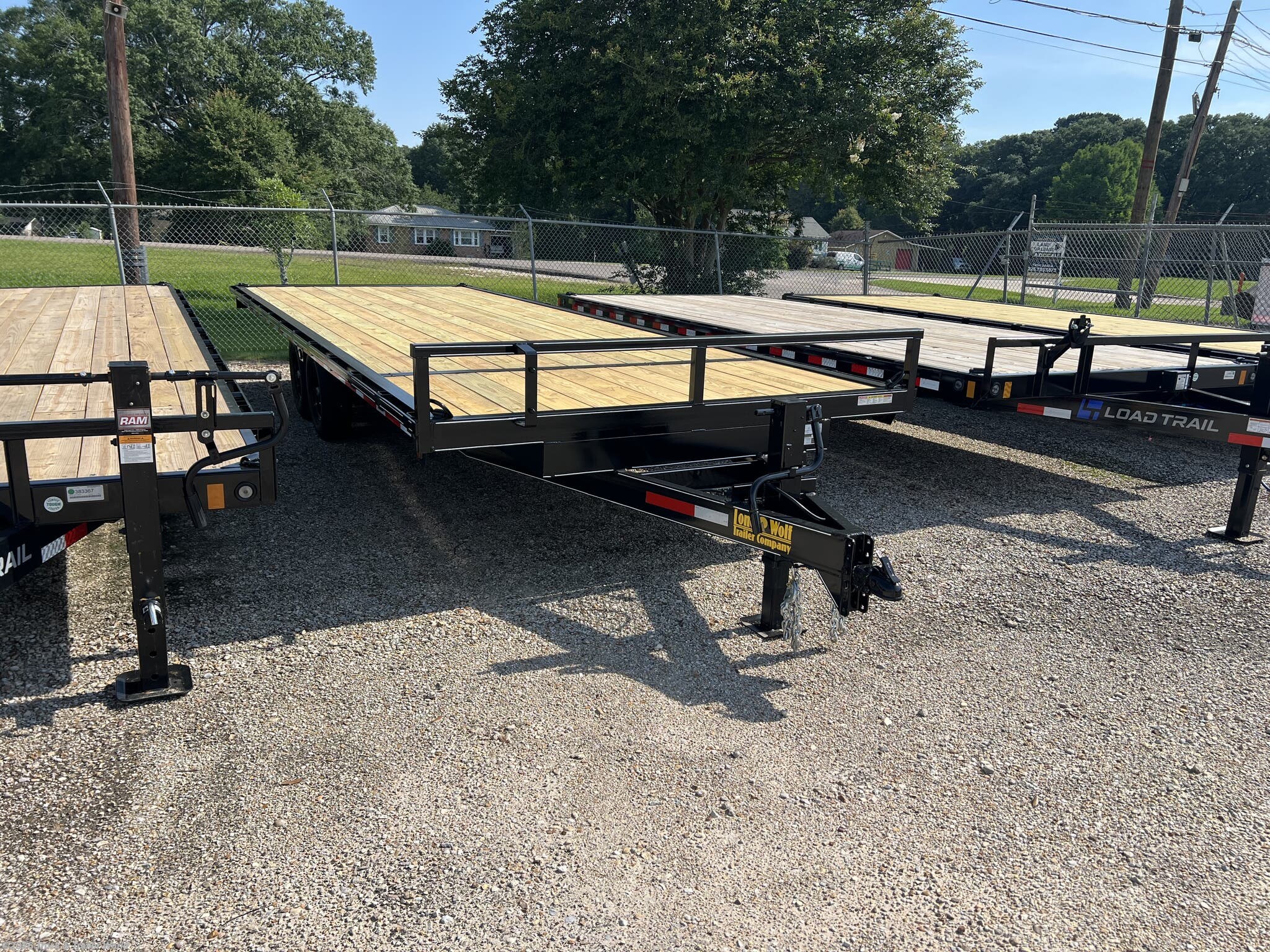2026 Lone Wolf Trailers 102" x 24' Tandem Axle Deckover - New Deckover/Flat Deck Trailer for sale by Truck & Trailer World in Denham Springs, Louisiana