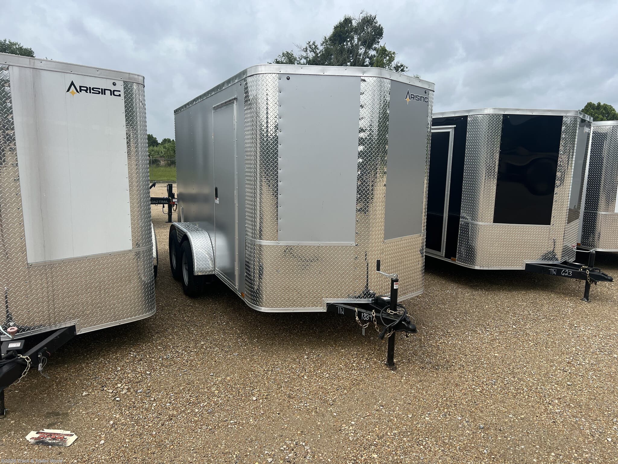 2025 Arising 6' x 12' Tandem Axle Enclosed