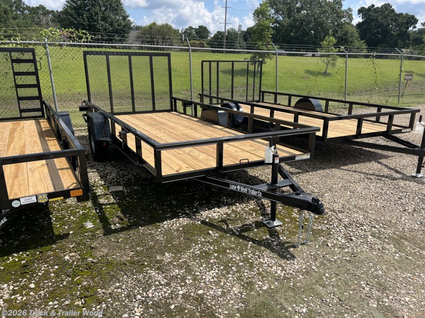 New 2026 Lone Wolf Trailers 6' x 14' Single Axle Heavy Duty Utility available in Denham Springs, Louisiana