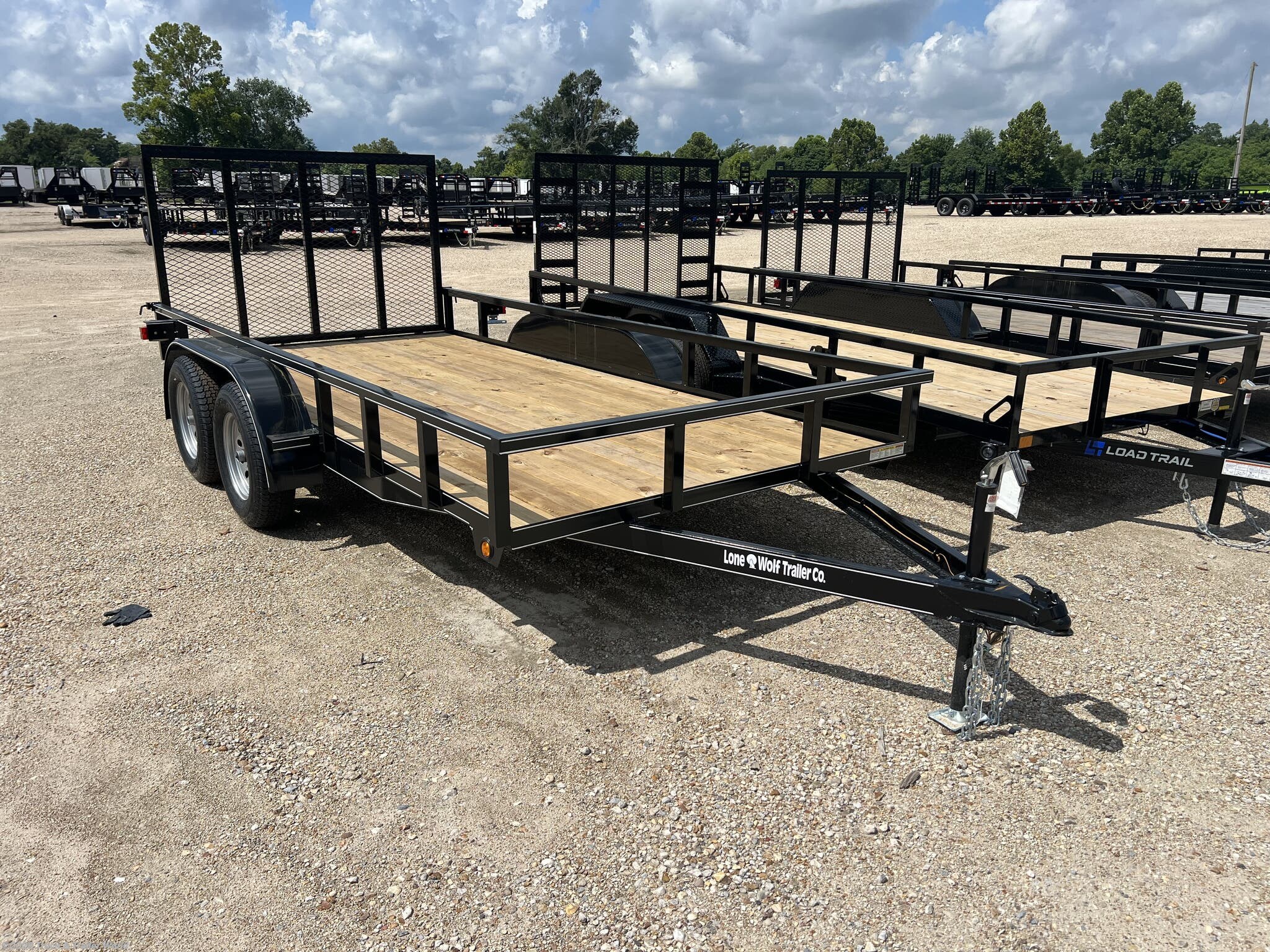 2026 Lone Wolf Trailers 77' x 14' Tandem Axle Utility