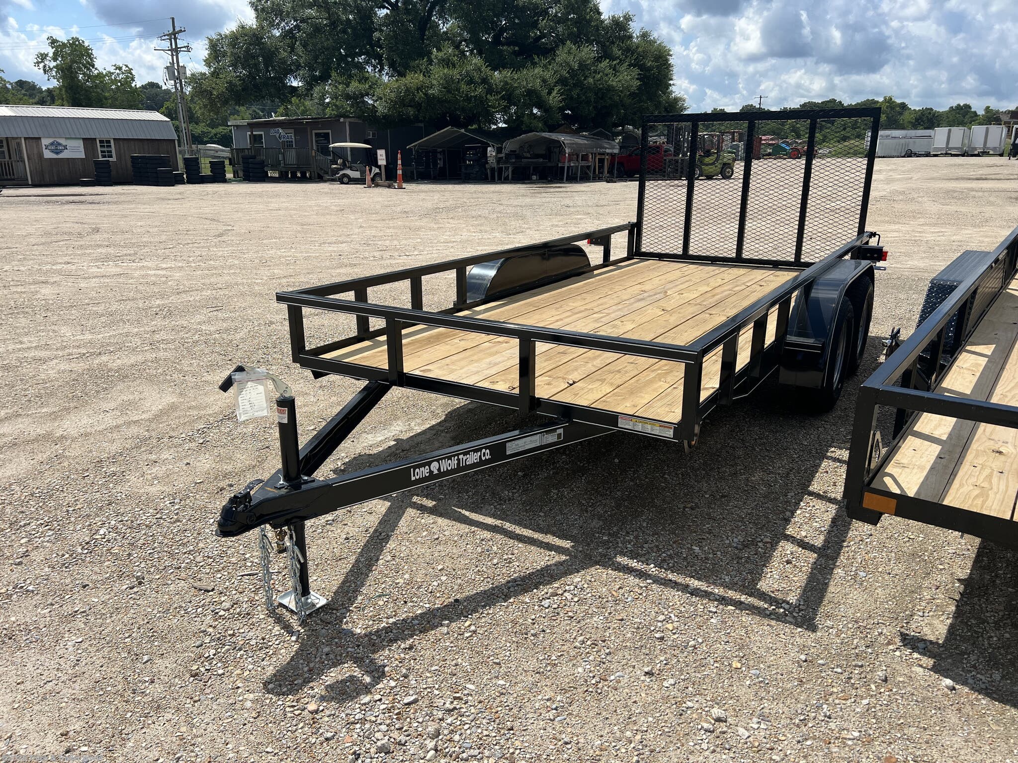 2026 Lone Wolf Trailers 77' x 14' Tandem Axle Utility - New Utility Trailer for sale by Truck & Trailer World in Denham Springs, Louisiana