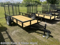 2026 Lone Wolf Trailers 5' x 10' Single Axle Utility - New Utility Trailer for sale by Truck & Trailer World in Denham Springs, Louisiana