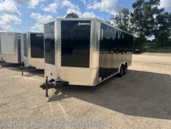 2026 Arising 8.5' x 20' Tandem Axle Enclosed - New Cargo Trailer for sale by Truck & Trailer World in Denham Springs, Louisiana