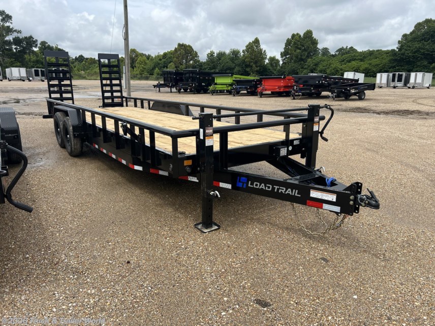 New 2027 Load Trail CS 83" x 24' Tandem Axle Equipment w/ Side Rails available in Denham Springs, Louisiana