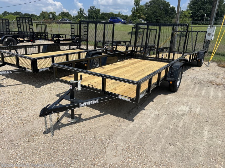 New 2026 Lone Wolf Trailers 6' x 12' Single Axle Heavy Duty Utility available in Denham Springs, Louisiana