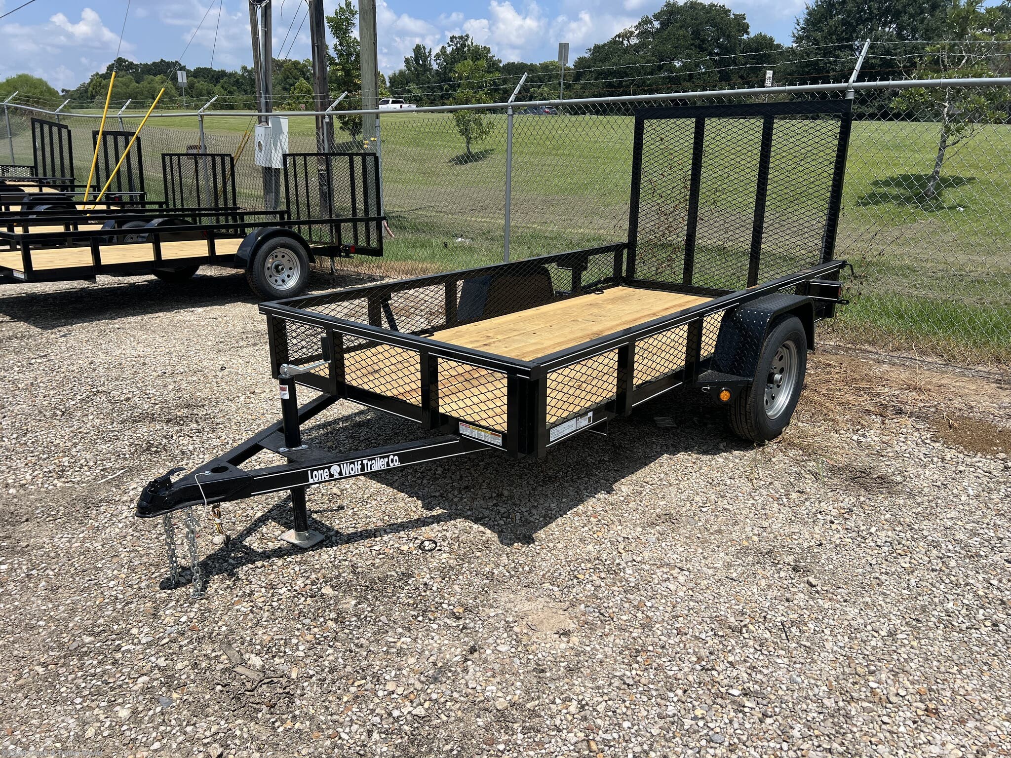 2026 Lone Wolf Trailers 5' x 10' Single Axle Heavy Duty Utility