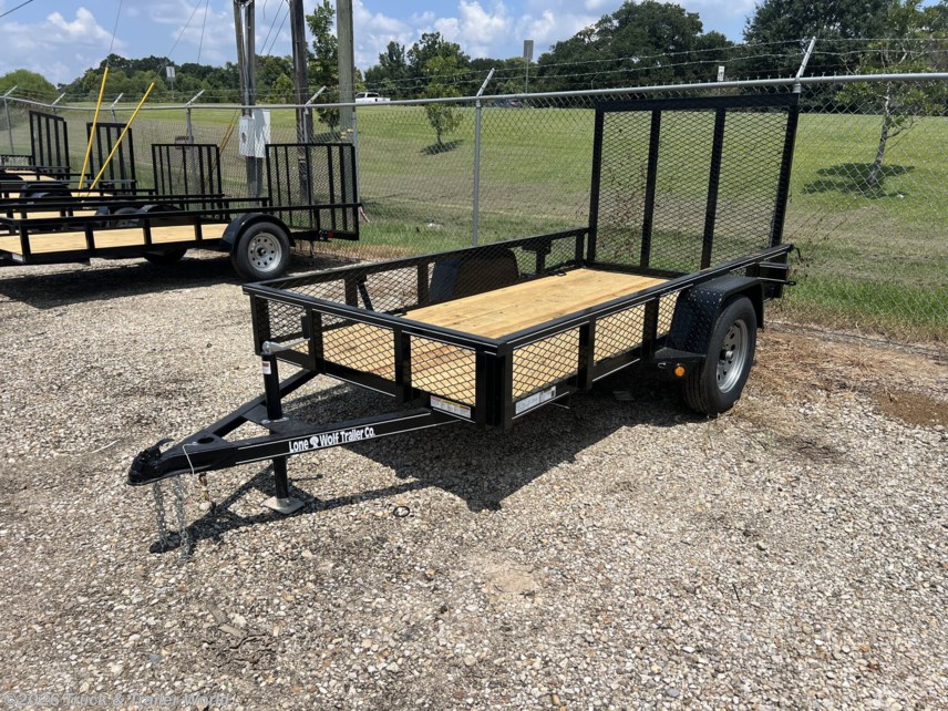 New 2026 Lone Wolf Trailers 5' x 10' Single Axle Heavy Duty Utility available in Denham Springs, Louisiana
