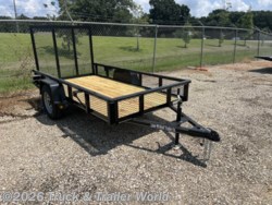2026 Lone Wolf Trailers 5' x 10' Single Axle Heavy Duty Utility - New Utility Trailer for sale by Truck & Trailer World in Denham Springs, Louisiana
