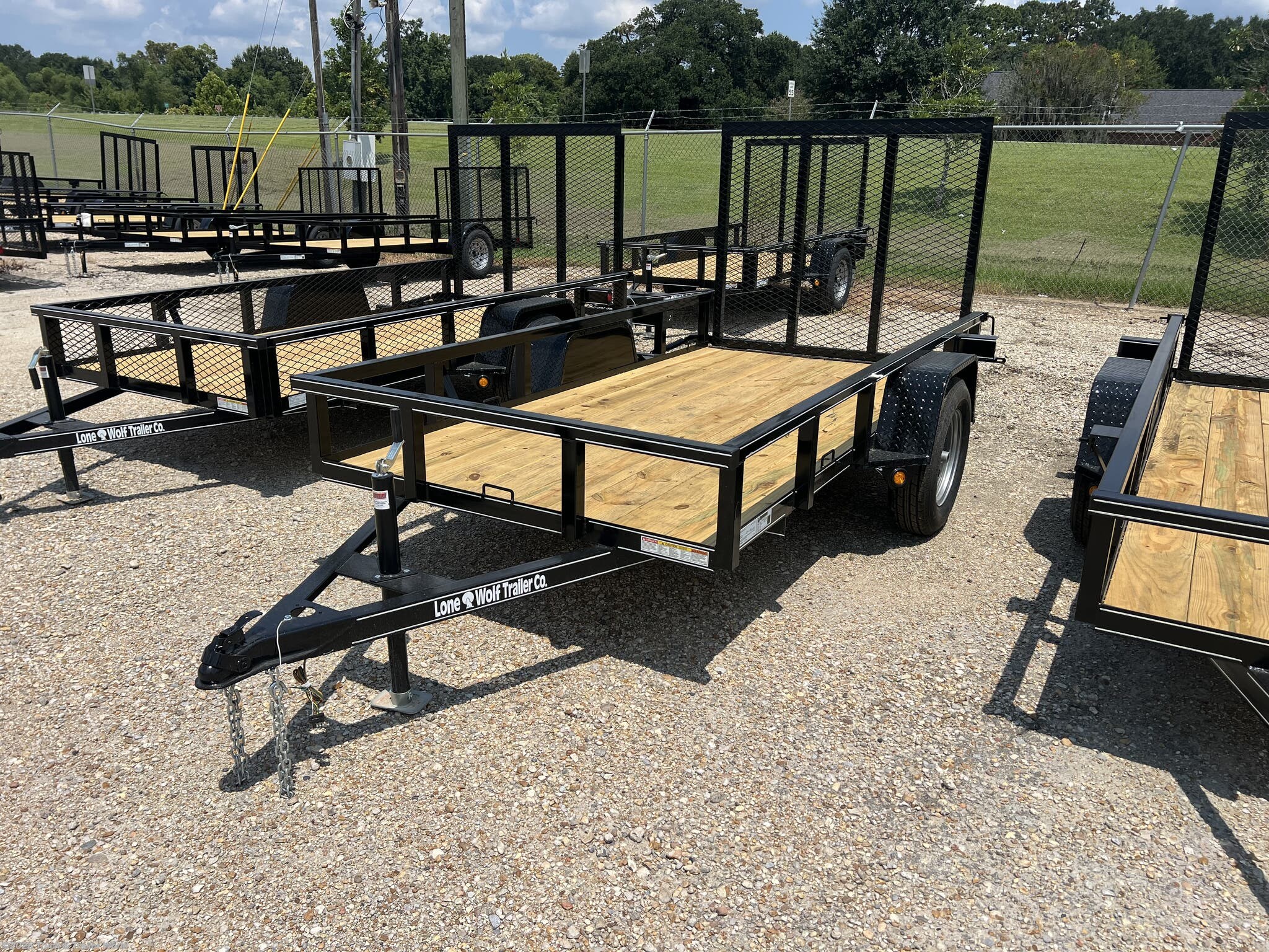 2026 Lone Wolf Trailers 5' x 10' Single Axle Heavy Duty Utility