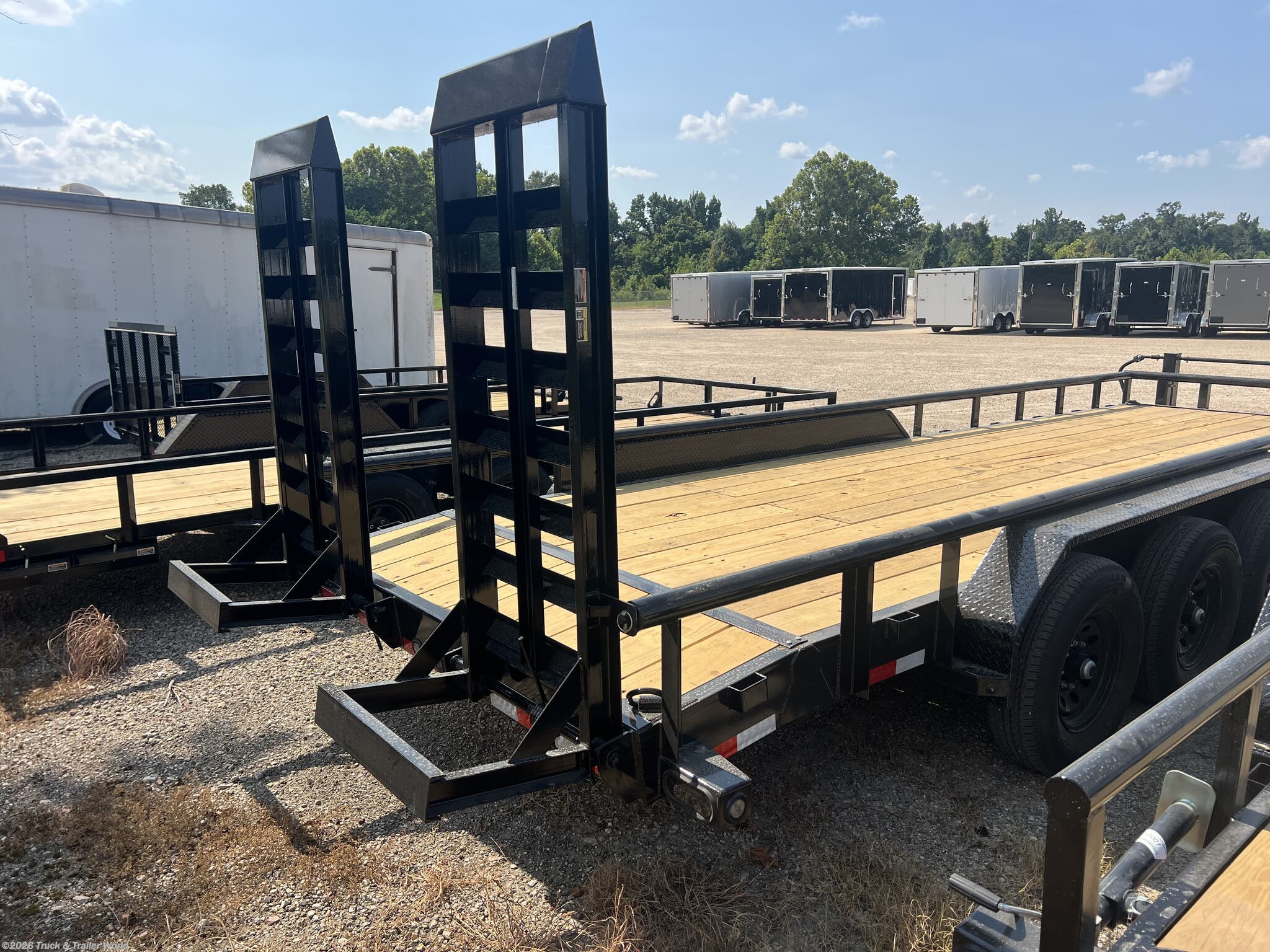 New 2027 Load Trail CS 83" x 24' Triple Axle Equipment w/ Side Rails available in Denham Springs, Louisiana