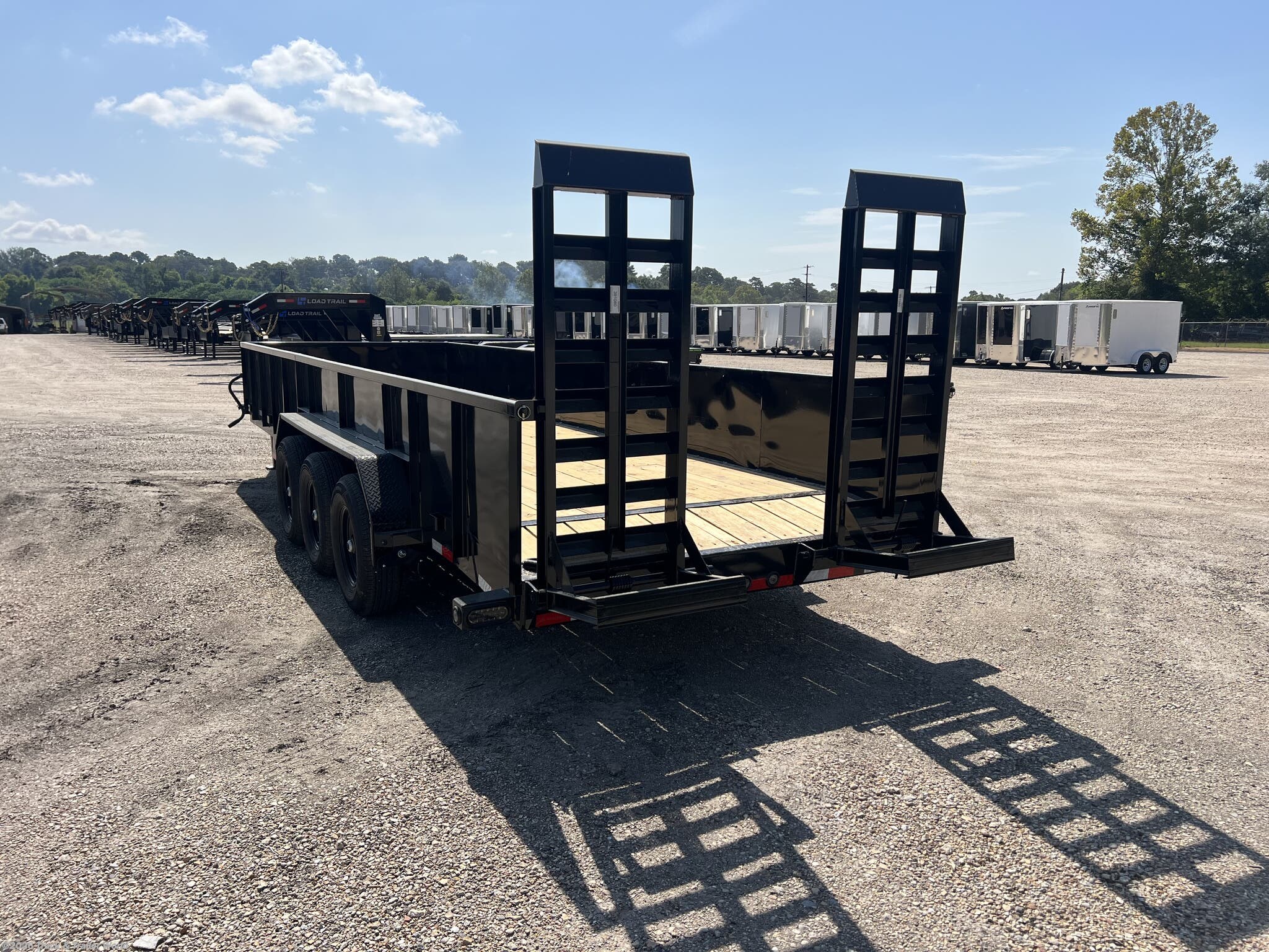 2027 CS 83" x 24' Triple Axle Equipment w/ Side Rails by Load Trail from Truck & Trailer World in Denham Springs, Louisiana