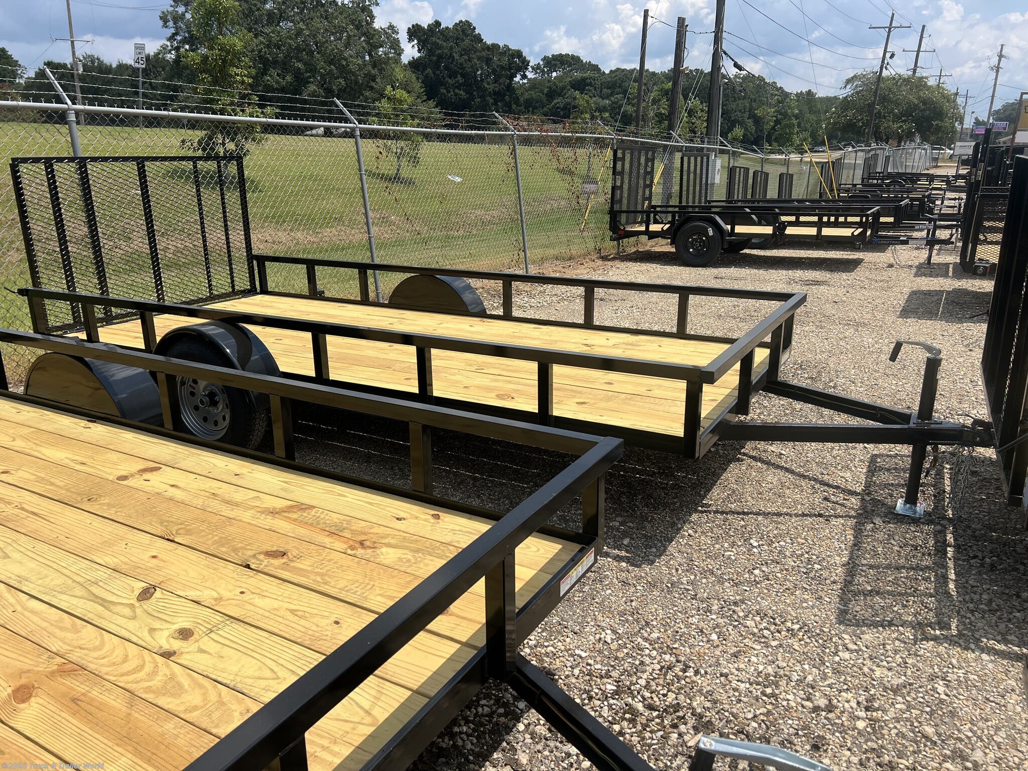 2026 Lone Wolf Trailers 6' x 14' Single Axle Utility - New Utility Trailer for sale by Truck & Trailer World in Denham Springs, Louisiana