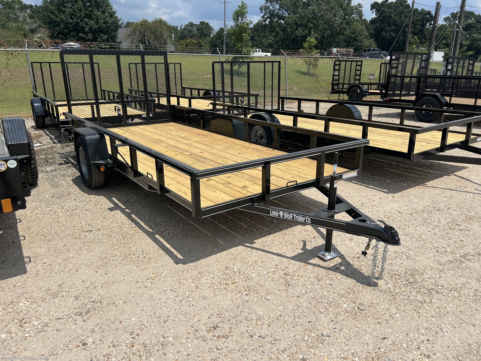 2026 Lone Wolf Trailers 6' x 14' Single Axle Heavy Duty Utility - New Utility Trailer for sale by Truck & Trailer World in Denham Springs, Louisiana